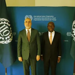 Bakan Işıkhan, ILO Genel Direktörü Houngbo ile görüştü
