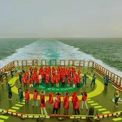 Nükleer buzkıranla Kuzey Kutbu seferi Türkiye'den de katılımla düzenlendi