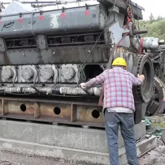 Tam 102,4 Litre ve 700 Beygir: 73 Yıllık Dev Motor Yeniden Çalıştırıldı