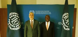 Bakan Işıkhan, ILO Genel Direktörü Houngbo ile görüştü