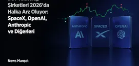 Dev Teknoloji Şirketleri 2026'da Halka Arz Oluyor: SpaceX, OpenAl, Anthropic ve Diğerleri