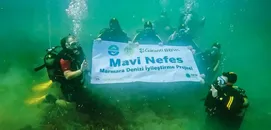 Garanti BBVA ve TURMEPA'dan Marmara Denizi'nde müsilajla mücadelede yeni adım