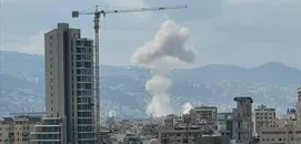 İsrail Ordusu Beyrut'a Hava Saldırısı Düzenledi