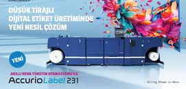 Konica Minolta, Yeni Dijital Etiket Baskı Sistemi Accuriolabel 231’i Duyurdu