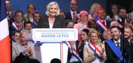 Présidentielle: Le Pen Creuse L'Écart au Second Tour, Selon UN Sondage