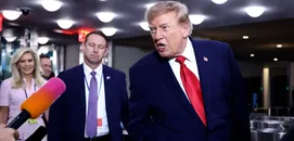 Trump Carga Contra la CNN Nada Más Llegar A la ONU: "No Deberías Estar Aquí"