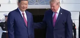 Trump und Xi auf Kuschelkurs im Weißen Haus