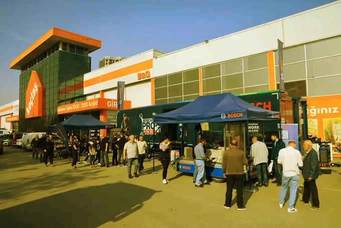 Bosch Pro Tour, Koçtaş Kartal Mağazası'nda profesyonellerle buluştu