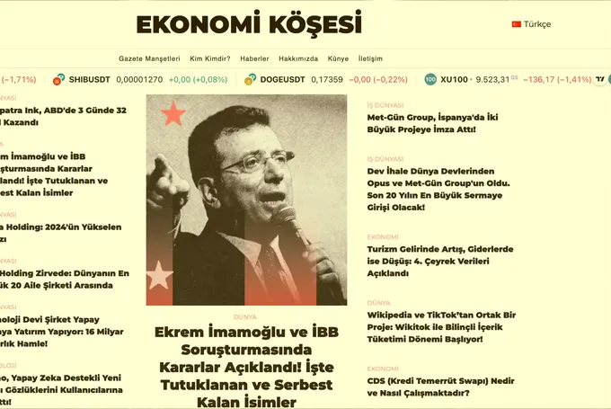 Dijital Ekonomi Haberciliğinde Güvenilir Kaynak: Ekonomi Köşesi Yayın Hayatına Başladı