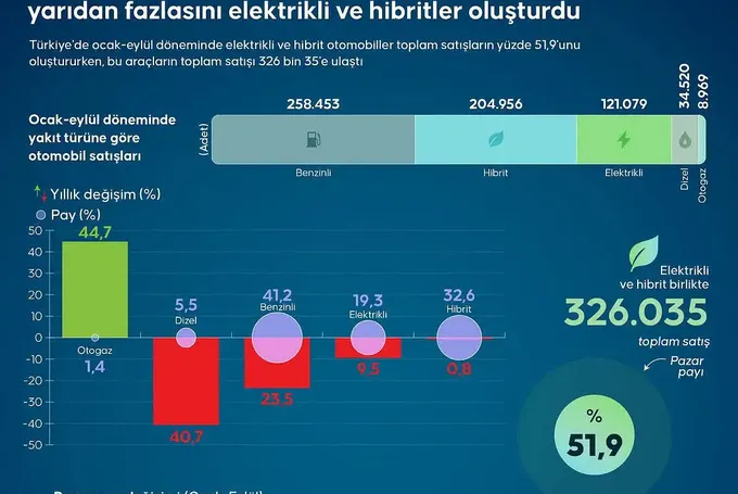 Hangi Yakıt Tipi Tercih Edildi? Ocak-Eylül Arası En Çok Satan Otomobiller Belli Oldu