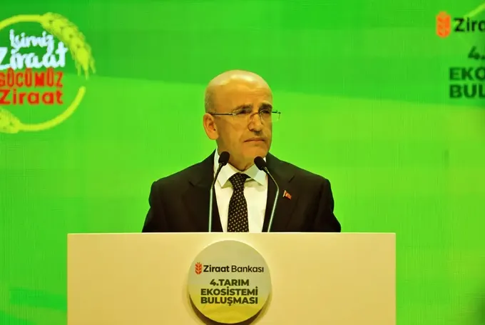 Hazine ve Maliye Bakanı Şimşek, Ziraat Bankası 4. Tarım Ekosistemi Buluşması'nda konuştu: Hazine ve Maliye Bakanı Şimşek, Ziraat Bankası 4. Tarım Ekosistemi Buluşması'nda konuştu: