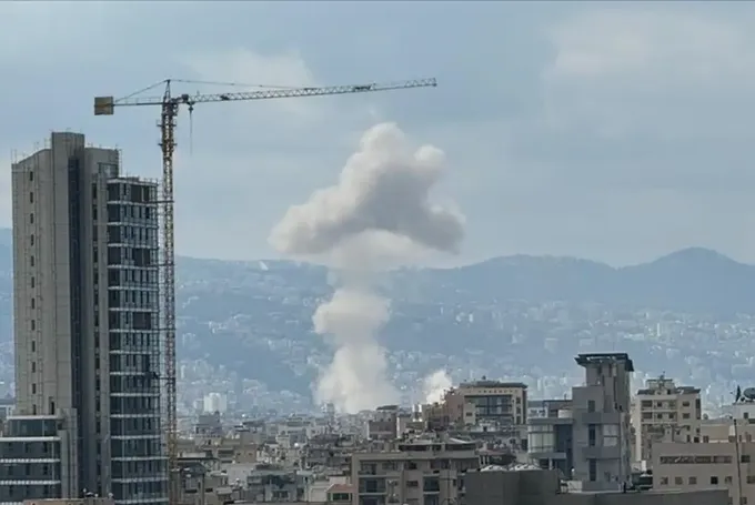İsrail ordusu Beyrut'a hava saldırısı düzenledi