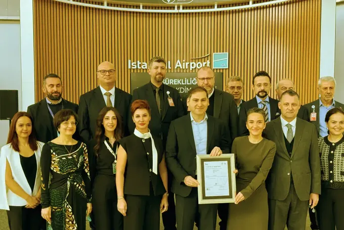 İstanbul Havalimanı'na "ISO 22301 İş Sürekliliği Yönetim Sistemi Sertifikası" verildi