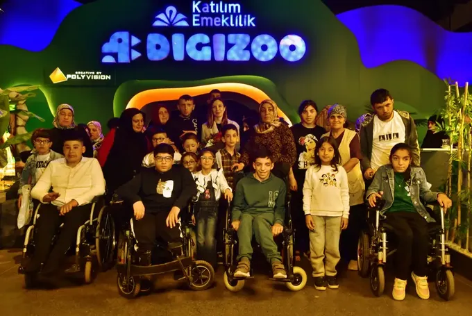 Katılım Emeklilik DigiZoo, özel gereksinimli çocukları ağırladı Katılım Emeklilik DigiZoo, özel gereksinimli çocukları ağırladı