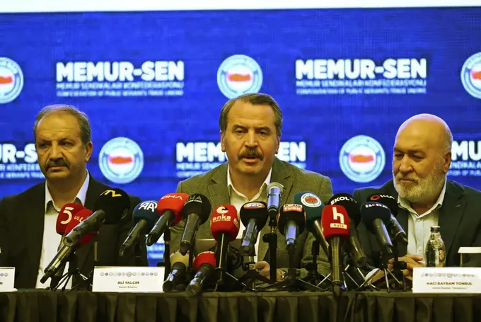 Memur-Sen Genel Başkanı Yalçın, 8. Dönem Kamu Toplu Sözleşme sürecini değerlendirdi: Memur-Sen Genel Başkanı Yalçın, 8. Dönem Kamu Toplu Sözleşme sürecini değerlendirdi: