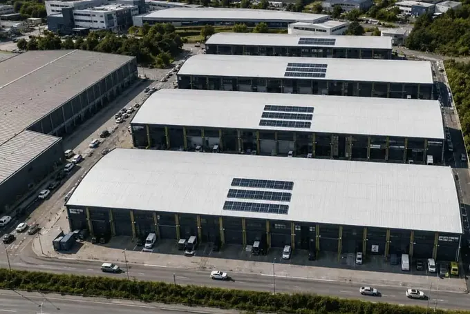 Nehir Sanayi Sitesi D-100 Hattında Yükseliyor