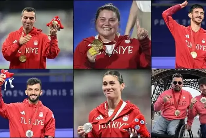 Paris 2024'te Zafer Kazanan Paralimpik Sporcular Memlekete Döndü Paris 2024'te Zafer Kazanan Paralimpik Sporcular Memlekete Döndü