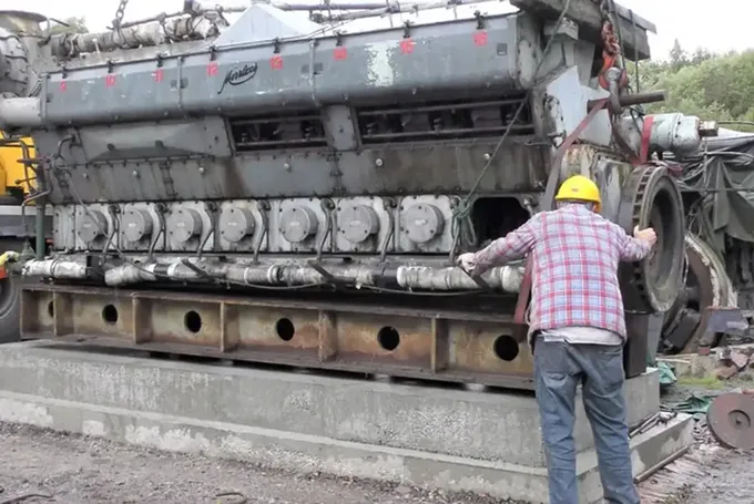Tam 102,4 Litre ve 700 Beygir: 73 Yıllık Dev Motor Yeniden Çalıştırıldı
