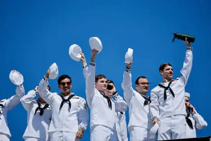 Thousands Turn Out to Welcome Weary USS Lincoln Sailors After Fraught Stretch at Sea