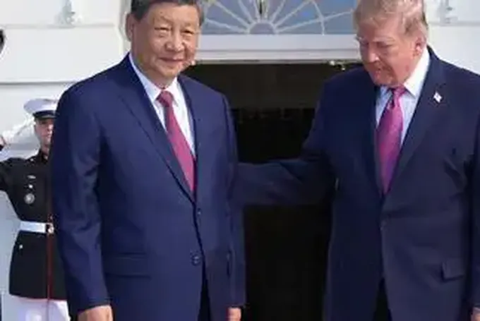 Trump und Xi auf Kuschelkurs im Weißen Haus