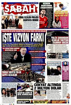 SABAH 18 Nisan 2025 gazete manşeti
