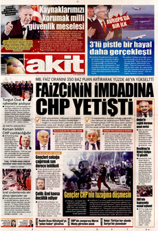 YENİ AKİT 18 Nisan 2025 gazete manşeti