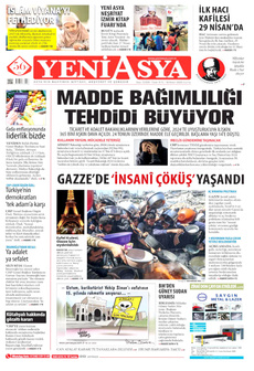 YENİ ASYA 18 Nisan 2025 gazete manşeti
