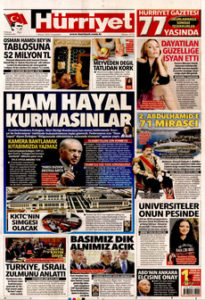 HÜRRİYET 1 Mayıs 2025 gazete manşeti