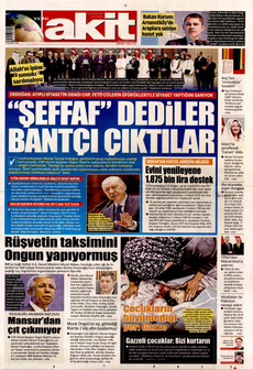 YENİ AKİT 1 Mayıs 2025 gazete manşeti