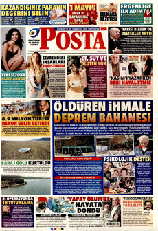 POSTA 1 Mayıs 2025 gazete manşeti