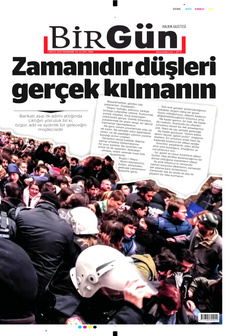 BİRGÜN 1 Mayıs 2025 gazete manşeti