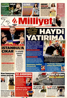 MİLLİYET 12 Mayıs 2025 gazete manşeti