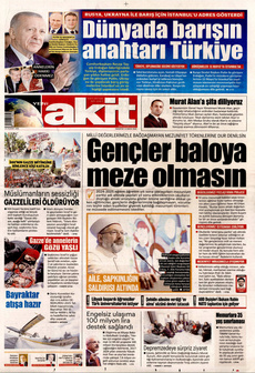 YENİ AKİT 12 Mayıs 2025 gazete manşeti