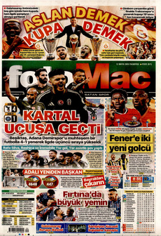 FOTOMAÇ 12 Mayıs 2025 gazete manşeti