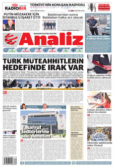 ANALİZ 12 Mayıs 2025 gazete manşeti