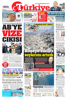 TÜRKİYE GAZETESİ 17 Mayıs 2025 gazete manşeti