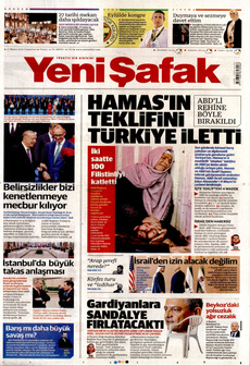 YENİ ŞAFAK 17 Mayıs 2025 gazete manşeti