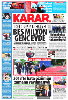 KARAR 17 Mayıs 2025 gazete manşeti
