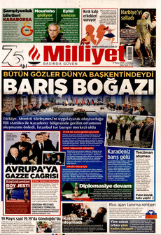 MİLLİYET 17 Mayıs 2025 gazete manşeti