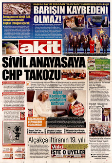 YENİ AKİT 17 Mayıs 2025 gazete manşeti