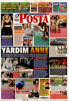 POSTA 17 Mayıs 2025 gazete manşeti