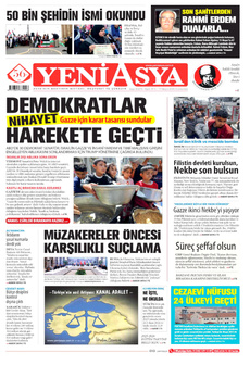 YENİ ASYA 17 Mayıs 2025 gazete manşeti