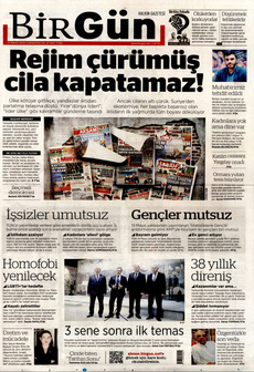 BİRGÜN 17 Mayıs 2025 gazete manşeti