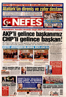 NEFES 17 Mayıs 2025 gazete manşeti