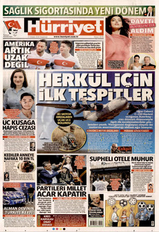 HÜRRİYET 17 Kasım 2025 gazete manşeti