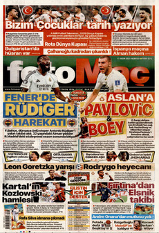 FOTOMAÇ 17 Kasım 2025 gazete manşeti