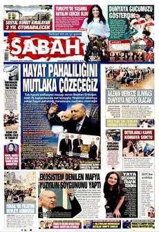 SABAH 19 Kasım 2025 gazete manşeti