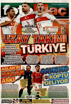 FOTOMAÇ 19 Kasım 2025 gazete manşeti