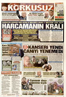 KORKUSUZ 19 Kasım 2025 gazete manşeti