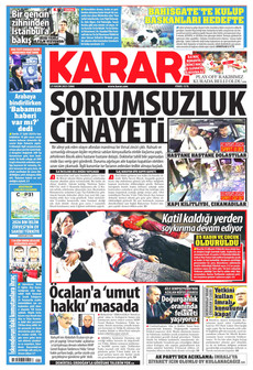 KARAR 21 Kasım 2025 gazete manşeti